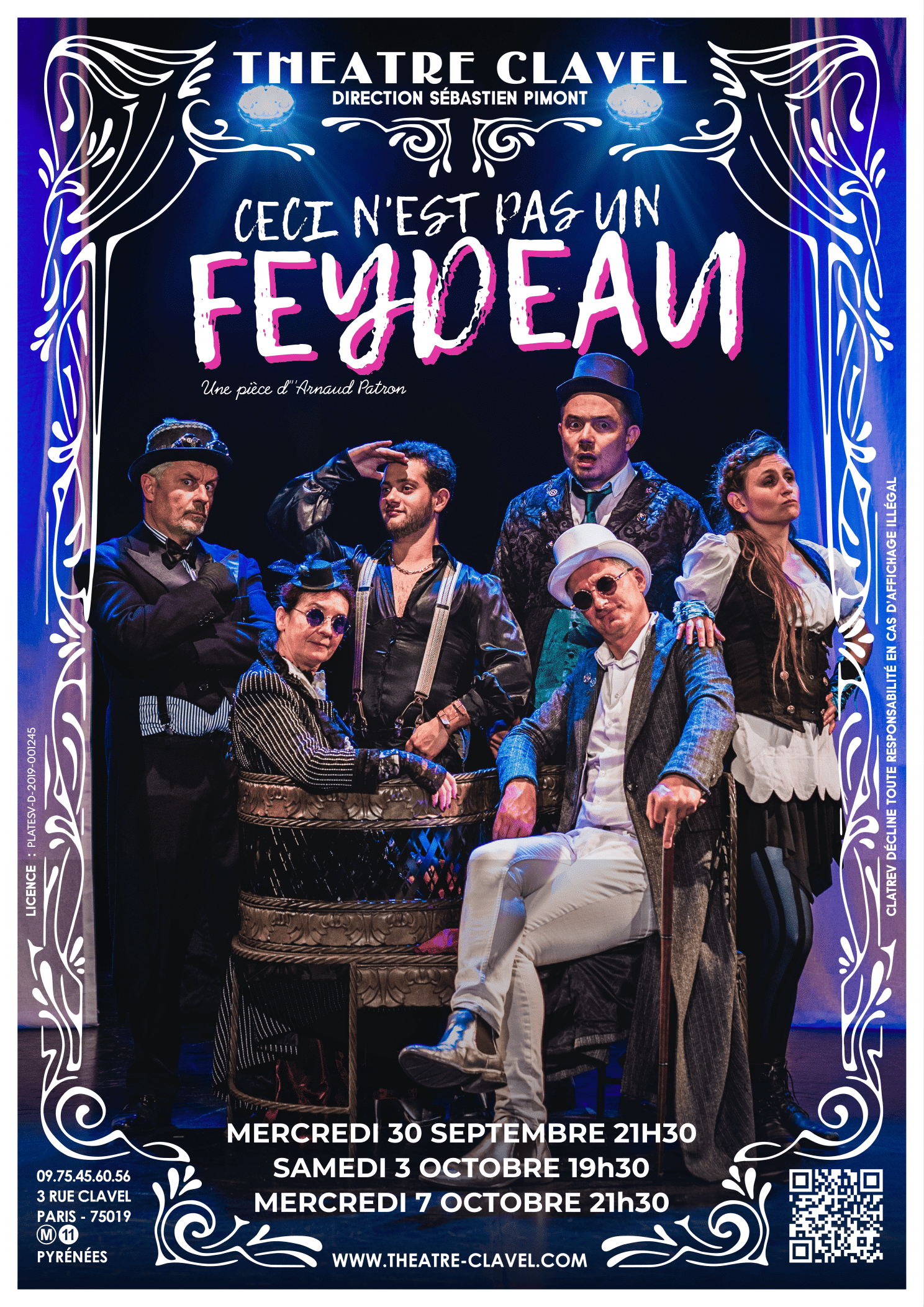 Ceci n'est pas un Feydeau - Comédie vaudevillesque